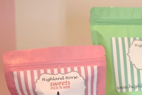 Highland Horse Sweets Bags